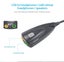 New Stereo 7.1 channel External USB Computer Sound Card Desktop Laptop Carousel 3