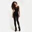 Mesh Splicing Breathable Women Sports Clothes Summer Autumn Jumpsuit Carousel 4