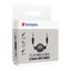 Verbatim Essentials Retractable Audio Cable 3.5mm Aux 75cm - Black Carousel 6