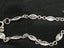 sterling silver chain bracelet MOP clear crystals faux emerald dolphins Carousel 9
