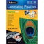 Fellowes A4 Gloss Laminating Pouch 100 micron x 100's Carousel 1