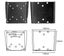 Brateck 13 to 27" LCD Wall Mount Bracket Carousel 1