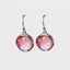 Lily & Mae - Silver Plated Earrings - Pink Carousel 2