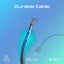 PROMATE 2m USB-C to USB-C Cable with Fabric Braided Cable. Supports 60W PD. 2500 Carousel 6