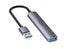 UNITEK 4-in-1 USB Multi-port Ultra Slim Hub with USB-A Connector. Includes 1x US Carousel 2
