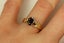 9ct Garnet ring Carousel 7