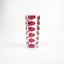 French Midcentury Vintage Luminarc Glass Vase. Clear with Ruby Red Accents. Carousel 3