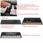 37/49/54/61 Keys Electronic Keyboard Piano Digital Music Key Board With Carousel 8