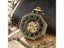 Skeleton Engraved Octagonal Mechanical Pocket Watch With Vintage Roman Blue Carousel 3