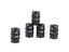 10Pcs Black Chemistry Oil Drum Building Block DIY Figures Guard Model Gift Toys Carousel 4