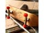 1 Set Wood Professional Fingerboard Toys Mini Finger Skateboard PU Non-slip Carousel 7
