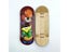 34mm Wooden Fingerboard Deck For Mini Finger Skateboard With Graphic Carousel 4