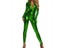 Adult Women Metallic Spandex Nylon Catsuit Onepiece Jumpsuit Halloween Costumes Carousel 7