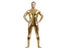 New Ensnovo Men Latex Suit Black Shiny Metallic Tights Gold Zentai Suit Full Carousel 6