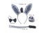 Adults Kids Plush Boy Donkey Headband Tail Tie Paw Nose Animal Birthday Party Carousel 5