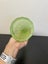 Vintage Art Deco Uranium glass candle holder Carousel 5