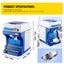Commercial Ice Shaver Snow Cone Maker Machine Ice Crusher Shaver 120kg/h Carousel 8