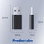 2PCS USB C Type-C Female to USB 3.0 Male Adapters Carousel 4