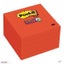 Post-it Super Sticky Notes 654-5SSRR Red 76x76mm 90 sheet pads Pk/5 Carousel 1