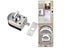 Stainless Steel Glass Door Lock Entrance Set Clearance - Clearance Carousel 3
