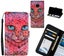 Nokia C20 case 3 card leather wallet case printed ID Carousel 1