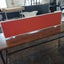 Free standing Desk divider screen - Red Carousel 3