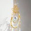 Stained Glass Moon Lotus Crystal Suncatcher Carousel 5