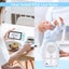 Video Baby Monitor Viewer with Baby Surveillance Camera 1080P 3000Ft Receiver Carousel 5