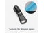 5PCS 3#/5# Zipper Sliders Auto Lock Metal Matte Black Zipper Sliders For Carousel 5