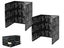 2Pcs Oil Splatter Guard Anti-Splatter Shield Screen Cover Black Carousel 1