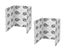 2Pcs Oil Splatter Guard Anti-Splatter Shield Screen Cover White Carousel 2