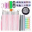 1 Set Complete Manicures Tool Kit Nail File Manicure Pen Set Professional Nail Carousel 1