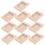 10pcs Kraft Gift Boxes Cookie Cake Boxes Craft Storage Boxes With Clear Window Carousel 2
