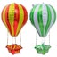 2 Pcs Hot Air Balloon Shape Aluminum Foil Balloons Party Balloons Photo Props Carousel 1