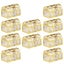 10 Pcs Halloween Decor Pirate Chest Jewelry Keepsake Boxes Anniversary Gift Box Carousel 1