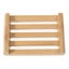 2pcs Simple Waterproof Natural Wooden Soap Holder Practical Soap Container Soap Carousel 2