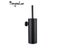 Toilet Brush Holder Matte Black Stainless Steel Wall Mount Cleaning Tool Carousel 3