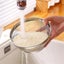 2pcs Stainless Rice Wash Basket Kitchen Fruit Drain Basket Vegetable Washing Ba Carousel 3