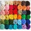 36 Colors Play Set Wool Knitting Yarn Yarn Fibre Wool Felting Wool Set Wool Yar Carousel 3