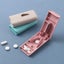 1pc Mini Useful Portable Medicine Pill Holder Tablet Cutter Splitter Carousel 2