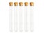 30Pcs Clear Test Tubes With Cork Stoppers For Candy Jewelry Beads Powder Carousel 6