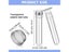 40Pcs 23x 140mm 40ml Clear Test Tubes Plastic Test Tubes With Screw Caps For Carousel 7