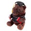 23cm Dark Brown Stuffed Bear Plush Toy Bear With Graduation Hat Shape Doll Grad Carousel 3