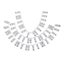 Piano Keyboard Stickers for 88/61 Key,Removable Piano Keyboard Note Carousel 1