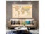 120x80cm The World Map Classic Edition Vinyl Spray Map Without Country Flag Carousel 5
