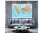 150*90cm World Wall Map Detailed Poster Non-woven Painting For Bedroom Home Carousel 5