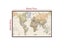 75*50cm Retro World Map With Details Vintage Art Poster Canvas Painting Wall Carousel 7