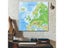 150*150cm The Europe Terrain Map Non-woven Canvas Painting Large Wall Poster Carousel 4
