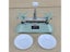 200g/0.2g Mechanical Tray Balance Scale With Weights Balance Scale Chemical Carousel 7