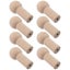 25 Pcs Wall Mounted Clothing Rack Wooden Pegs Wood Peg Hanger Wood Clothing Hoo Carousel 2